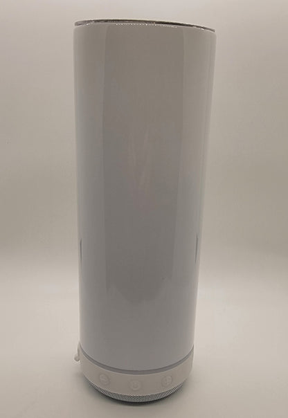 20 ounce White Bluetooth Tumbler