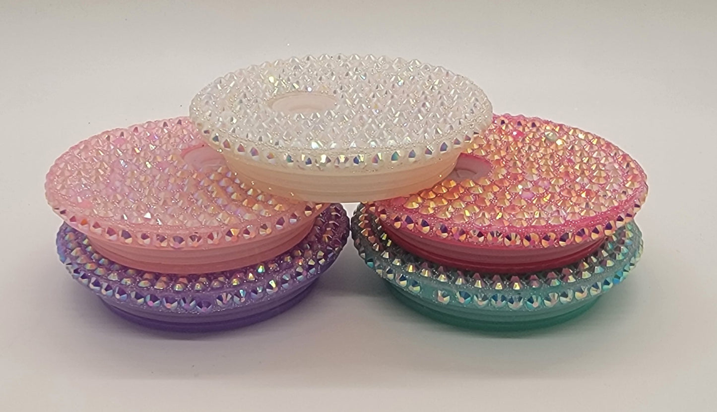 RHINESTONE LIDS