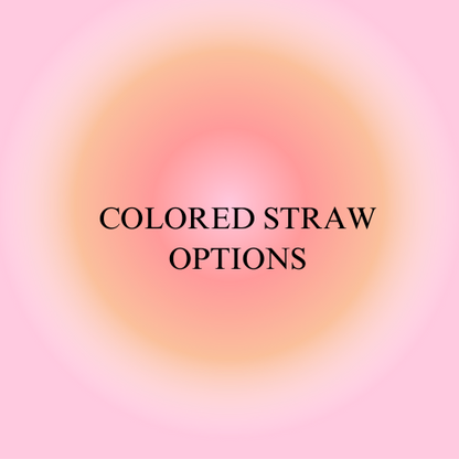 Colored Straws